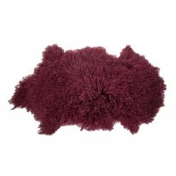 Florabelle - Tibetan Lambswool Throw Mulberry