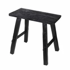 Florabelle - Small Bench Black