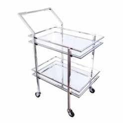 Florabelle - Blue Moon Bar Trolley 90cm