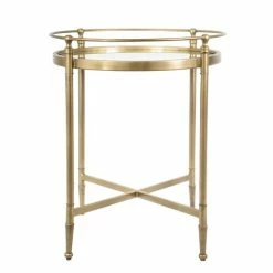 Florabelle - Cullen Round Table Ant Brass
