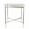 Florabelle - Side Table Nickel