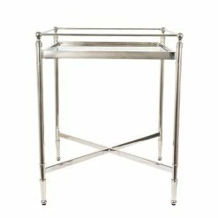 Florabelle - Side Table Nickel