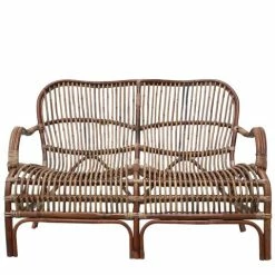 Florabelle - Seville Rattan Two Seater Antique