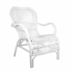 Florabelle - Seville Rattan Armchair White