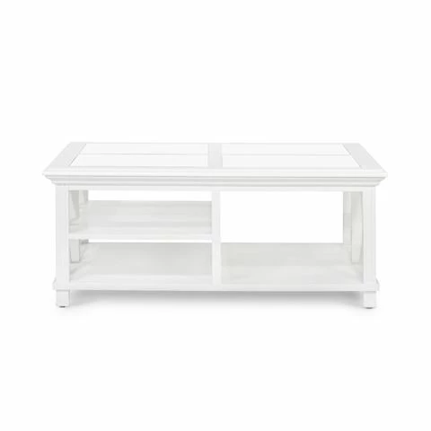 OneWorld - Sorrento Glass Coffee Table Large White
