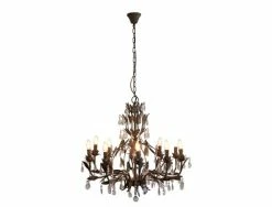 OneWorld - Taupe Large Chandelier