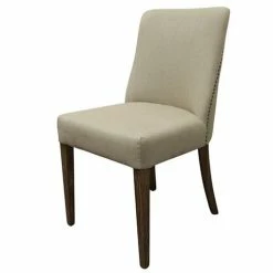 French Country - Emmett Dining Chair Natural Linen
