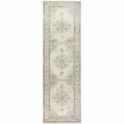 Tapete Rug - Silver Bohemian Rug 300x80cm
