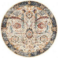 Tapete Rug - Evoke Round Rug Ivory 150x150cm