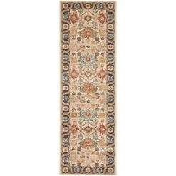 Tapete Rug - Legacy Aztec Runner Rug Dune 400x80cm