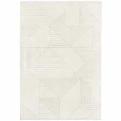 Tapete Rug - Alpine Geometric Rug Natural 230x160cm