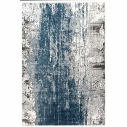 Tapete Rug - Kendra Silky Finish Abstract Rug Blue 400x300cm