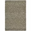 Tapete Rug - Keny Jute Herringbone Rug Black 280x190cm