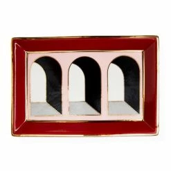 Jonathan Adler - Arcade Rectangle Tray Pink