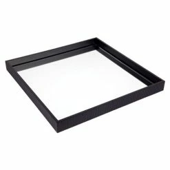 Cafe Lighting - Miles Mirrored Tray Large Black