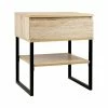Artiss - Chest Style Metal Bedside Table