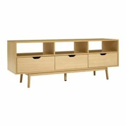 Artiss - Wooden Scandinavian Entertainment Unit Natural