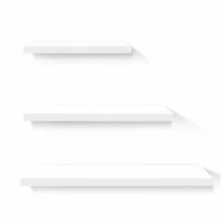 Artiss - 3 Piece Floating Wall Shelves White