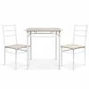 Artiss - Dining Set 3 Piece Natural