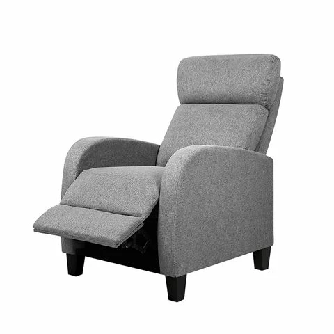 Artiss - Fabric Reclining Armchair Grey
