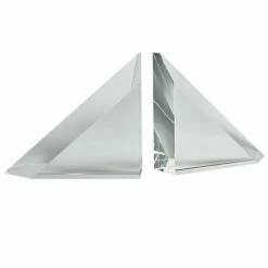 Greg Natale - Reeve Crystal Bookends Clear 20x22.5cm