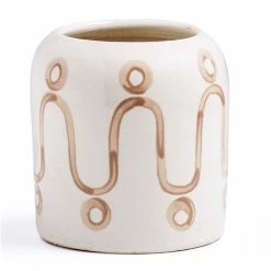 ThemisZ - Cycladic Vase Beige On White Medium