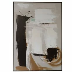 Cafe Lighting - Deconstructed Oil On Canvas Painting