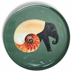 Gangzai - Shellephant Round Tray 33cm