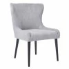 Cafe Lighting - Spade Black Dining Chair Grey