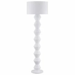 Cafe Lighting - Abstract Floor Lamp White