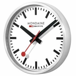 Mondaine - Official Swiss Railways Wall Clock White 25cm