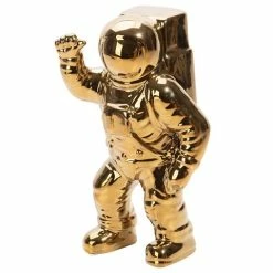 Luxe By Peter's - Astronaut Ceramic Gold Toned 27cm