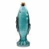 Luxe By Peter's - Fish Bottle Ornament Blue