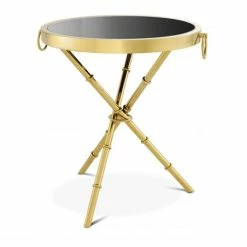 Vandenberg - Side Table Omni Polished Gold