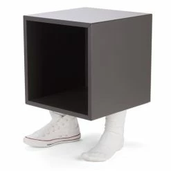 Antartidee - Star Bedside Cube Slate Grey/White