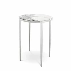 Vandenberg - Side Table Fredo Nickel Finish