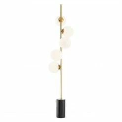 Vandenberg - Floor Lamp Tempo Antique Brass Finish