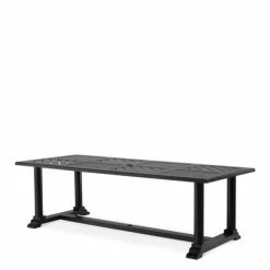 Vandenberg - Dining Table Bell Rive Outdoor Black 240x103cm