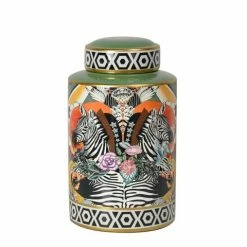 Florabelle - Zebra Jar Ceramic Small