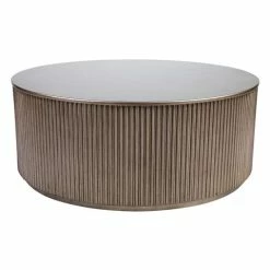 Cafe Lighting - Nomad Round Coffee Table Antique Gold