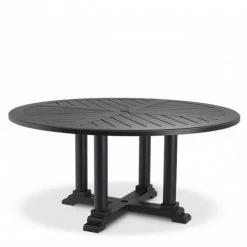 Vandenberg - Dining Table Outdoor Bell Rive Large Black